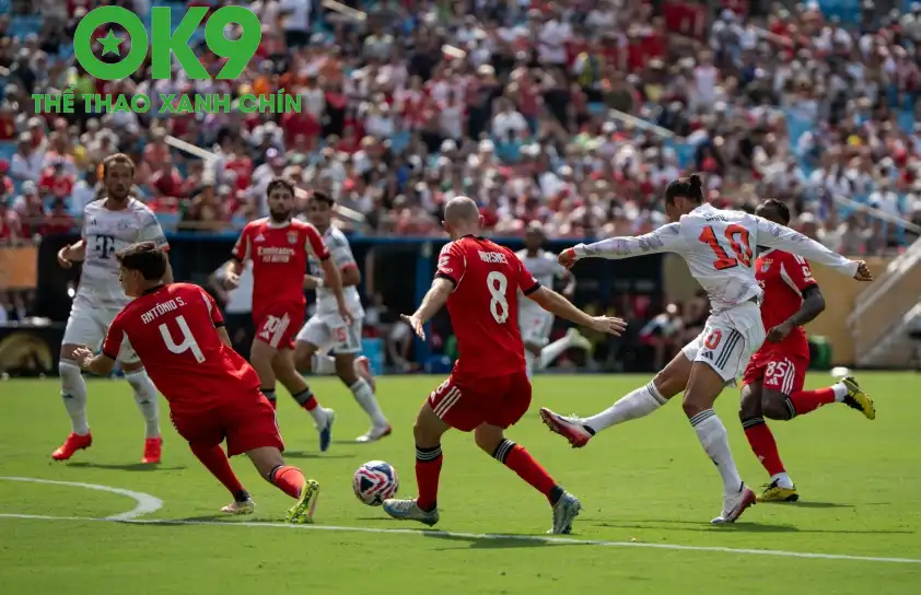 Leroy Sane cùng các đồng đội sẽ là những người trực tiếp giải mã Flamengo ở vòng 1/8 FIFA Club World Cup 2025. (Ảnh: Internet) Leroy Sane cùng các đồng đội sẽ là những người trực tiếp giải mã Flamengo ở vòng 1/8 FIFA Club World Cup 2025. (Ảnh: Internet)